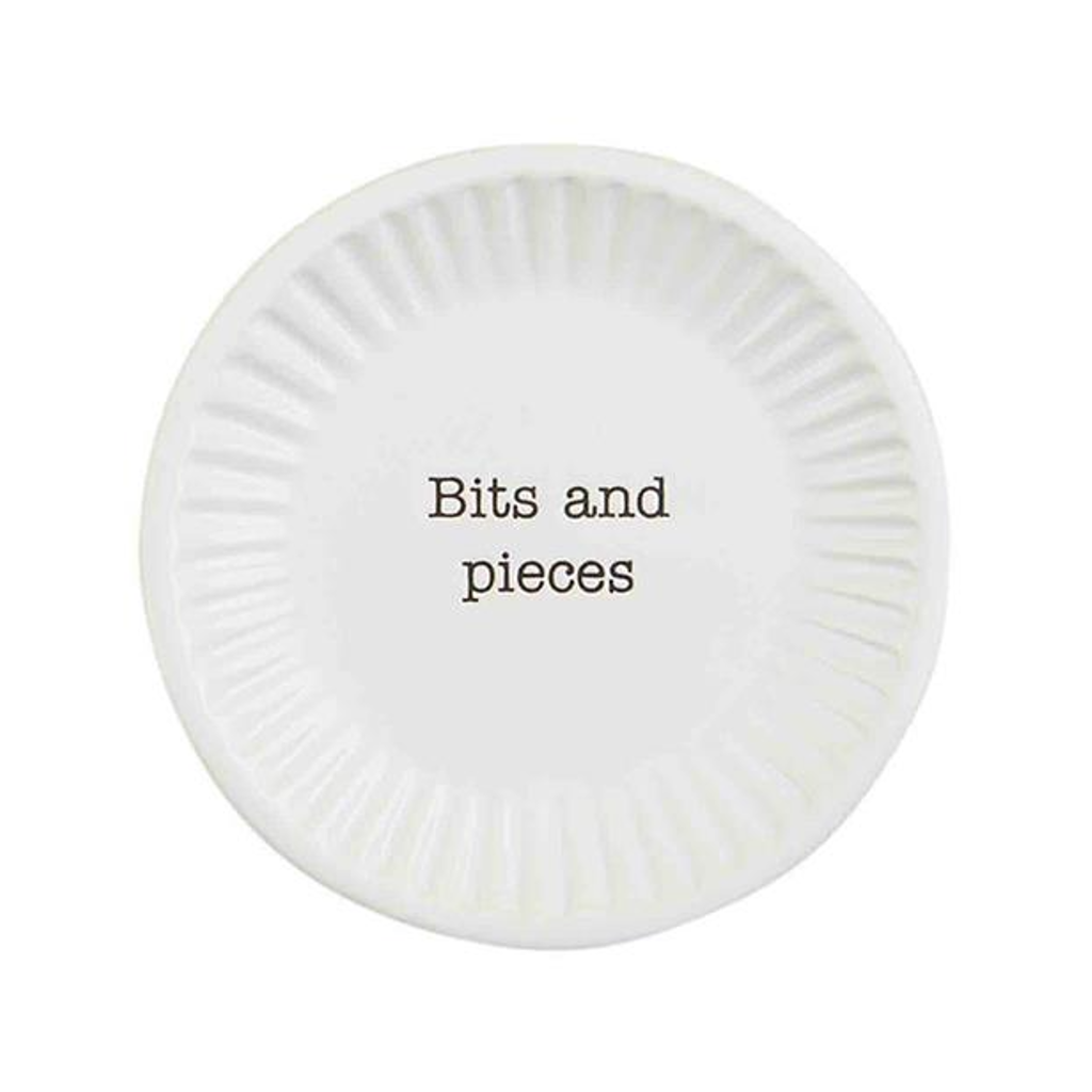 Bits & Pieces Tapas Plates Mud Pie Home - Decorative Trays, Plates, & Bowls