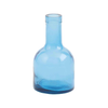 Blue Short Glass Vase Mud Pie Home - Garden - Vases & Planters