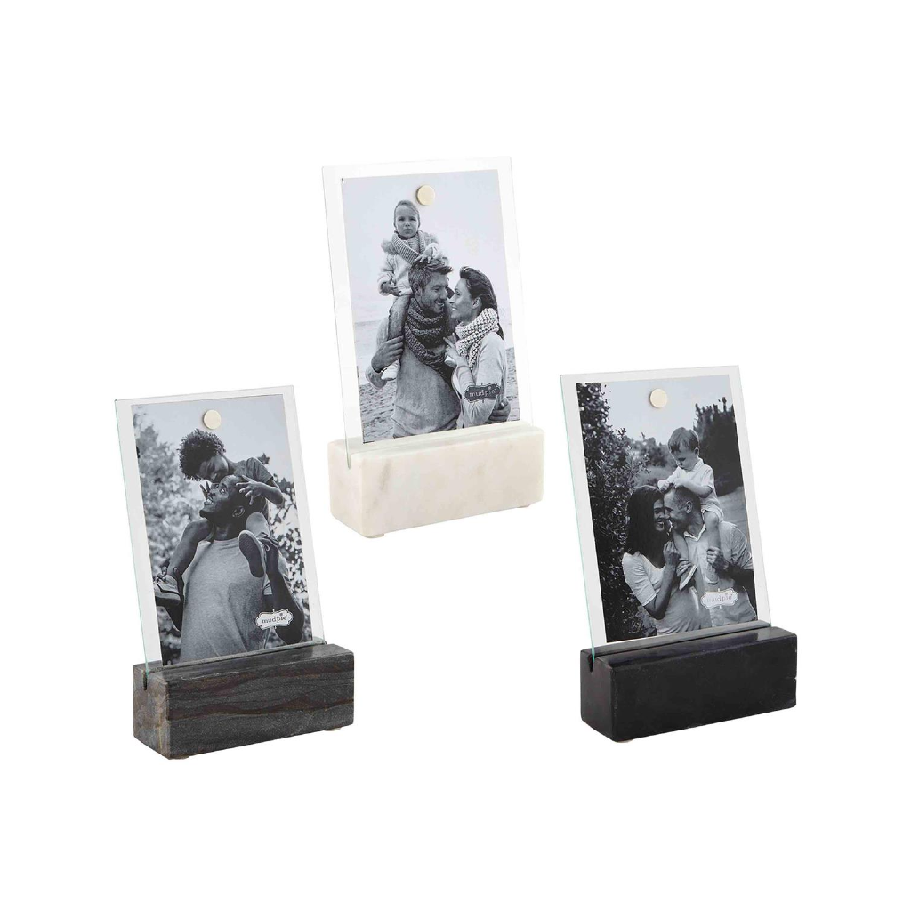 Marble Stand Frame 4X6 Mud Pie Home - Wall & Mantle - Plaques, Signs & Frames