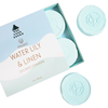 Water Lily & Linen Shower Steamers - 4 Pack Musee Home - Bath & Body - Bath Fizzers & Salts