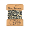 Boho Bandeau - Black Cream Floral Print Natural Life Apparel & Accessories - Bandanas & Headties