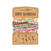 Boho Bandeau - Lilac Orange Border Natural Life Apparel & Accessories - Hair Accessories - Bandanas & Headties