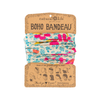 Boho Bandeau - Neon Daisies Calico Natural Life Apparel & Accessories - Hair Accessories - Bandanas & Headties