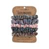 Gray Srunchie Set - 5 Pack Natural Life Apparel & Accessories - Hair Accessories