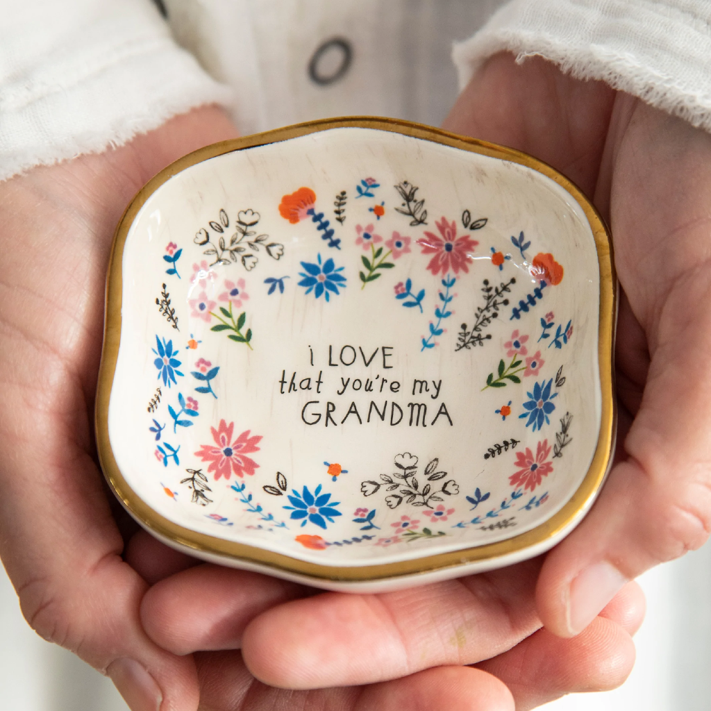 Grandma Artisan Tinket Dish Natural Life Home - Decorative Trays, Plates, & Bowls