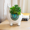 Critter Planter - Leslie The Llama - Cream Natural Life Home - Garden - Vases & Planters