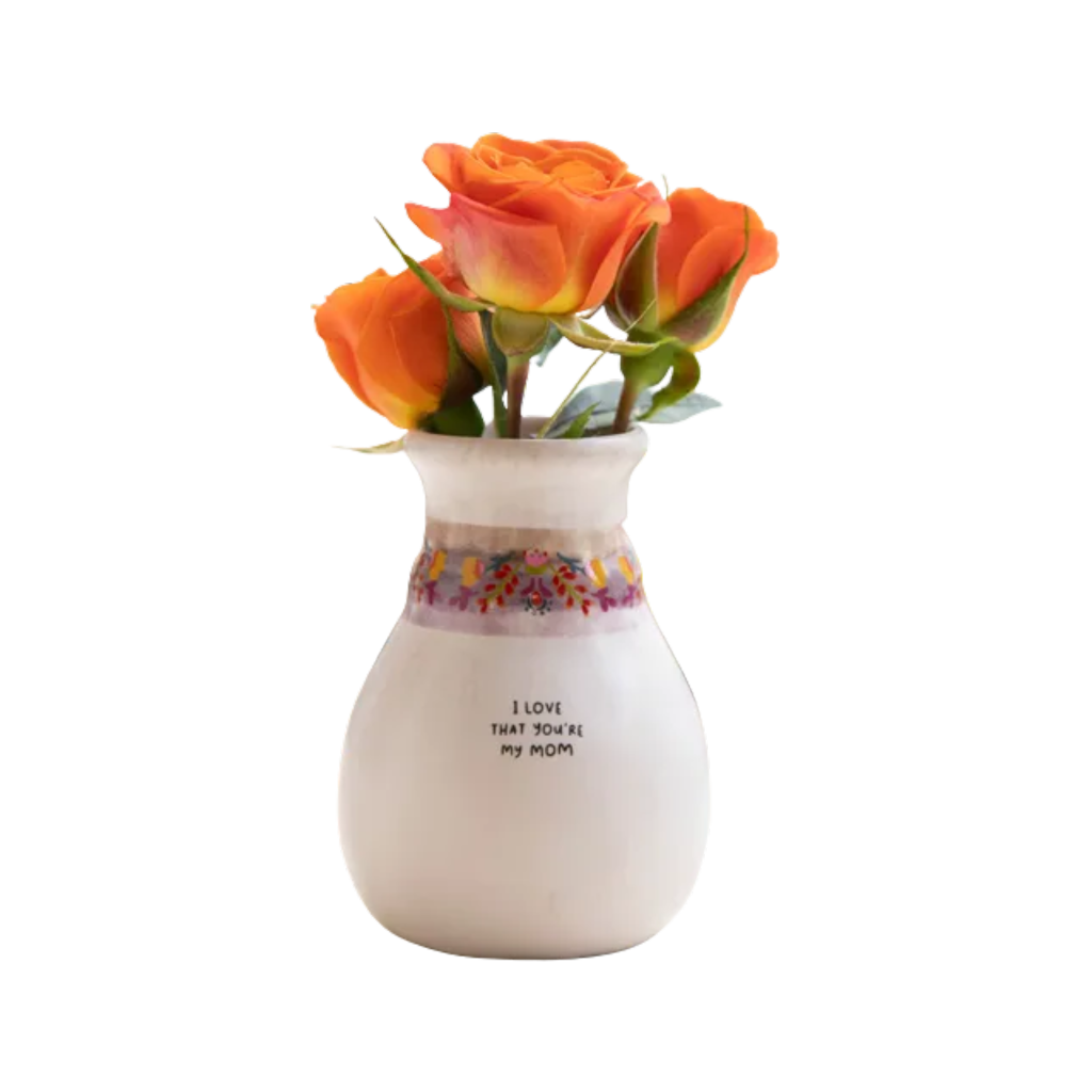 I Love My Mom Catalina Bud Vase Natural Life Home - Garden - Vases & Planters