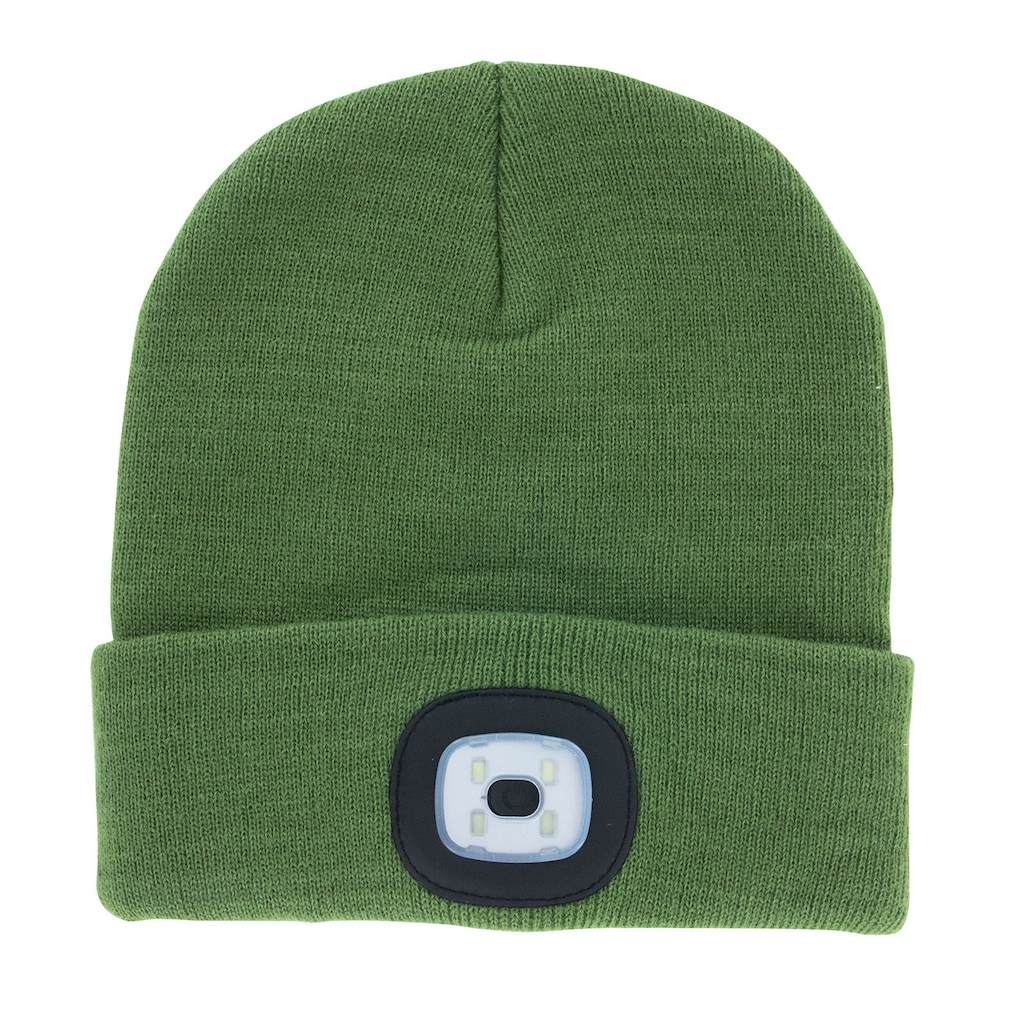 OLIVE Night Scope Rechargeable LED Beanie Hat Night Scope Apparel & Accessories - Winter - Adult - Hats