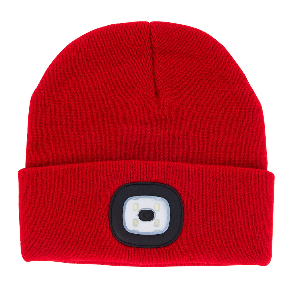 RED Night Scope Rechargeable LED Beanie Hat Night Scope Apparel & Accessories - Winter - Adult - Hats