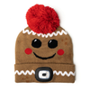 GINGERBREAD Tis The Season Christmas Rechargeable LED Pom Hat - Kids Night Scope Apparel & Accessories - Winter - Kids - Hats