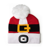 SANTA Tis The Season Christmas Rechargeable LED Pom Hat - Kids Night Scope Apparel & Accessories - Winter - Kids - Hats