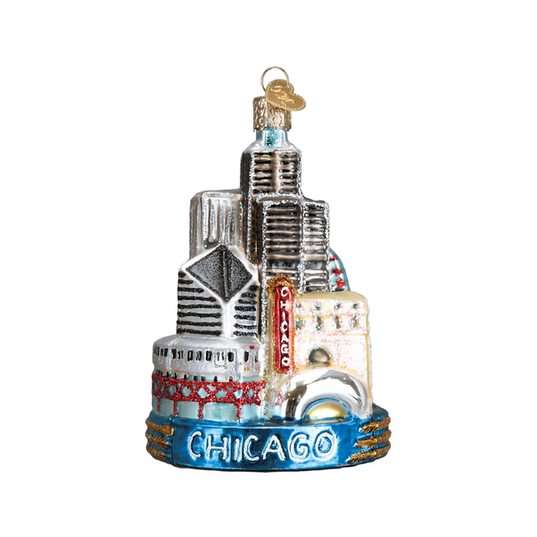 Chicago Ornament Old World Christmas Holiday - Ornaments