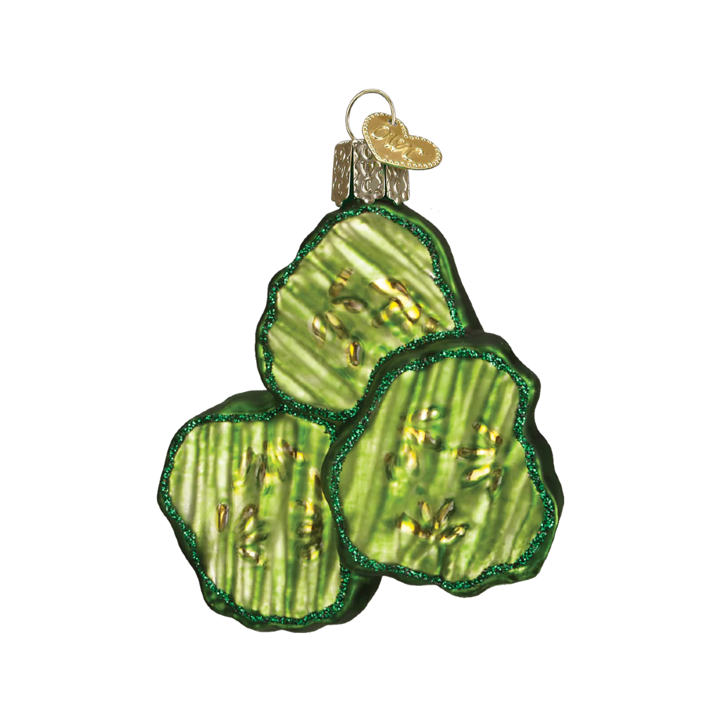 Pickle Chips Ornament from Old World Christmas Urban General Store