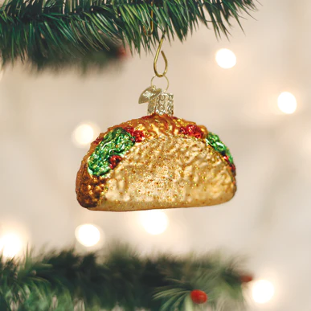 Taco Ornament Old World Christmas Holiday - Ornaments