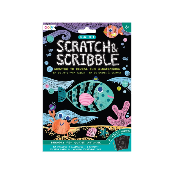 Scratch & Scribble Mini Art Kit - Lil' Juice