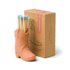 TERRACOTTA Cowboy Boot Vintage Match Holder Paddywax Home - Candles - Matches
