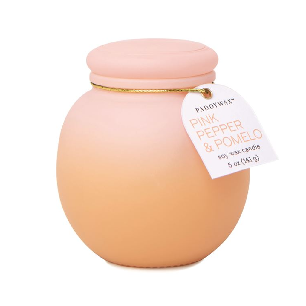 Pink Pepper & Pomelo Orb Candle - 5oz Paddywax Home - Candles - Specialty