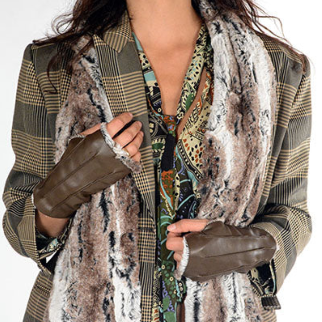 Luxury Faux Fur Classic Scarf - Adult Pandemonium Apparel & Accessories - Winter - Adult - Scarves & Wraps