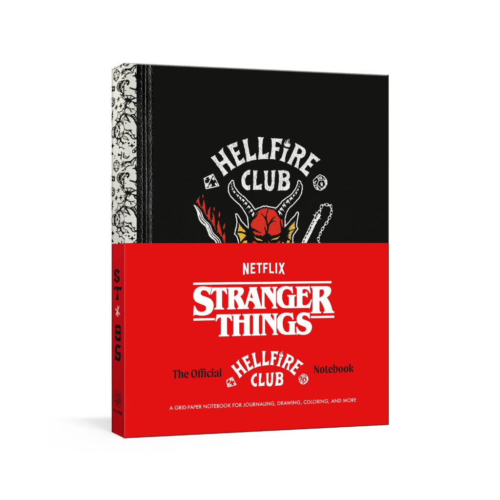 Stranger Things: The Official Hellfire Club Notebook Penguin Random House Books - Blank Notebooks & Journals