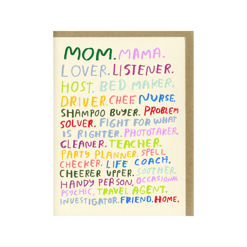 PIL CARD MOTHER'S DAY MOM YOU'RE ALL THAT People I've Loved Cards - Holiday - Mother's Day