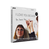 I Love You Because Mirror Sticker And Pen Decal Kit Pikkii Home