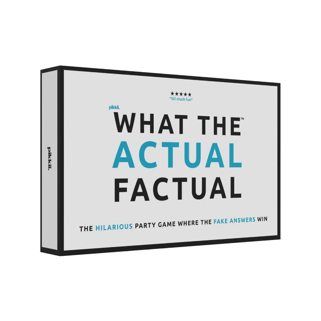 What The Actual Factual Game Pikkii Toys & Games - Puzzles & Games - Games