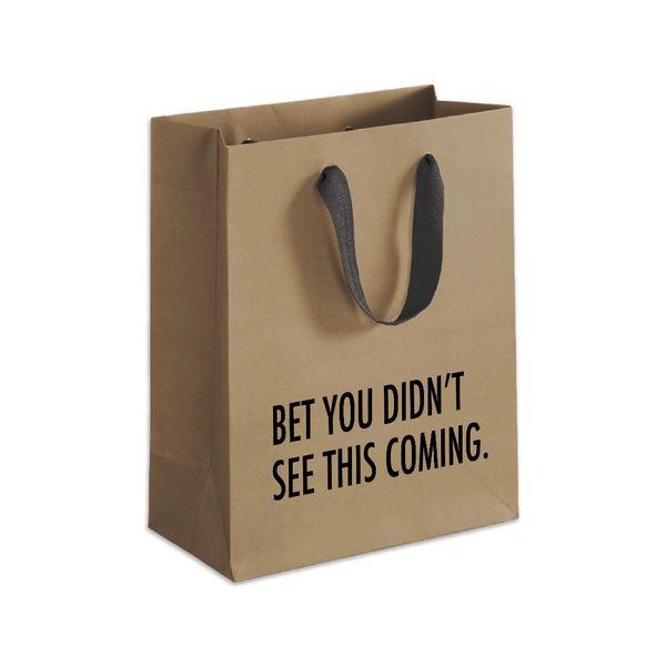 Bet You Didn't Gift Bag Pretty Alright Goods Gift Wrap & Packaging - Gift Bags