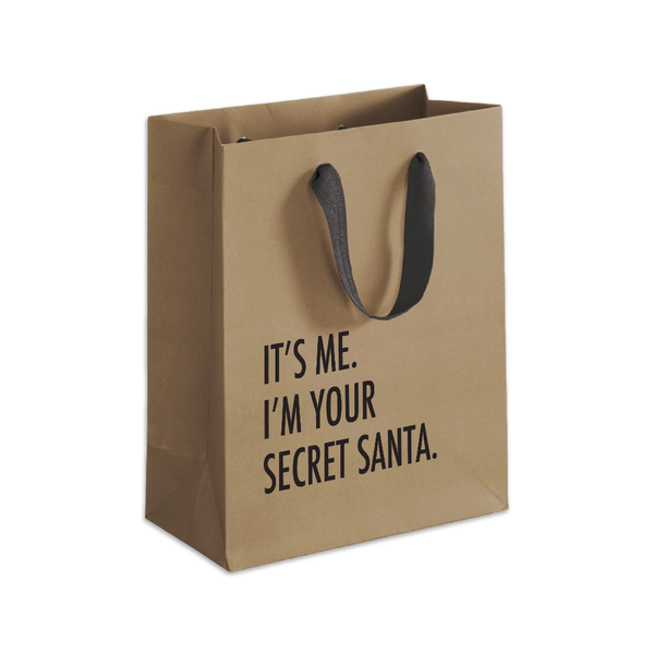 Secret Santa Gift Bag Pretty Alright Goods Gift Wrap & Packaging - Gift Bags