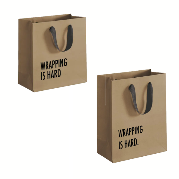 Wrapping Is Hard Gift Bag Pretty Alright Goods Gift Wrap & Packaging - Gift Bags