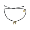 Zebra Charm Bracelet - Black - Gold Pura Vida Bracelets Jewelry - Bracelet