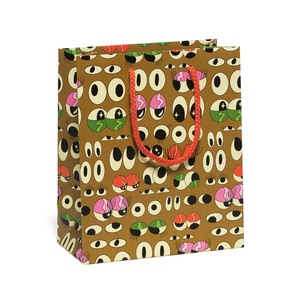 Eyeballs Small Gift Bag Red Cap Cards Gift Wrap & Packaging - Gift Bags