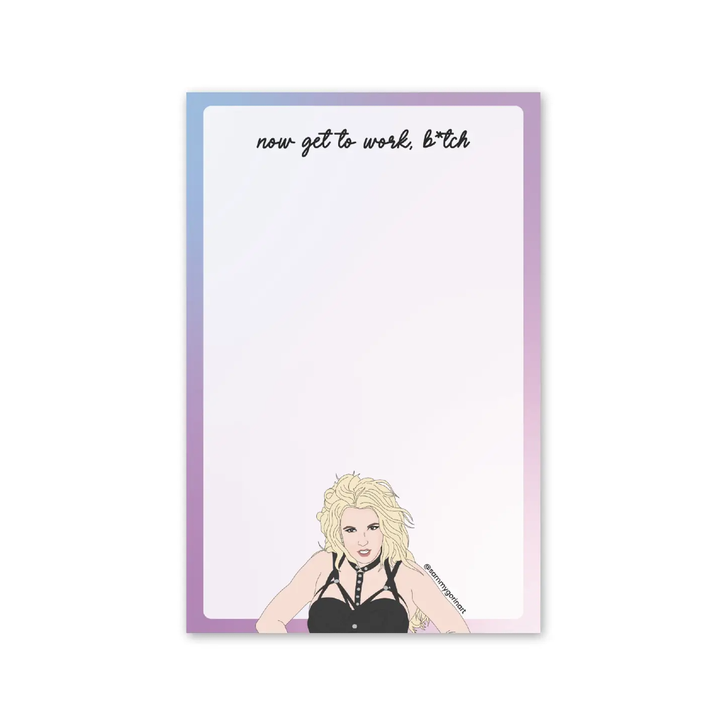 Britney Spears Birthday Card
