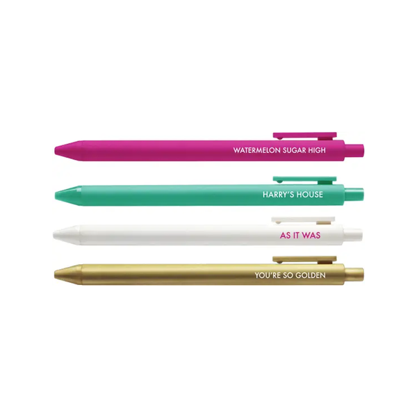 Harry Styles Gel Pen Set Sammy Gorin LLC Home - Office & School Supplies - Pencils, Pens & Markers