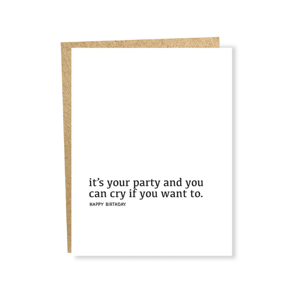 Your Party Birthday Card Sapling Press Cards - Birthday
