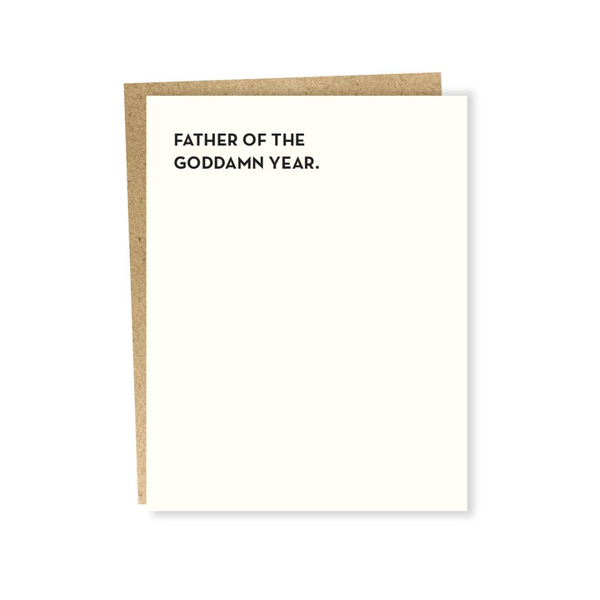 Father Of The Year Father's Day Card Sapling Press Cards - Father's Day