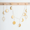Moonphase/Moonstone Garland Scout Curated Wears Home - Wall & Mantle