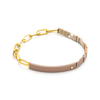 GRATITUDE/FAWN GOLD Good Karma Ombre Bracelet With Chain Scout Curated Wears Jewelry - Bracelet