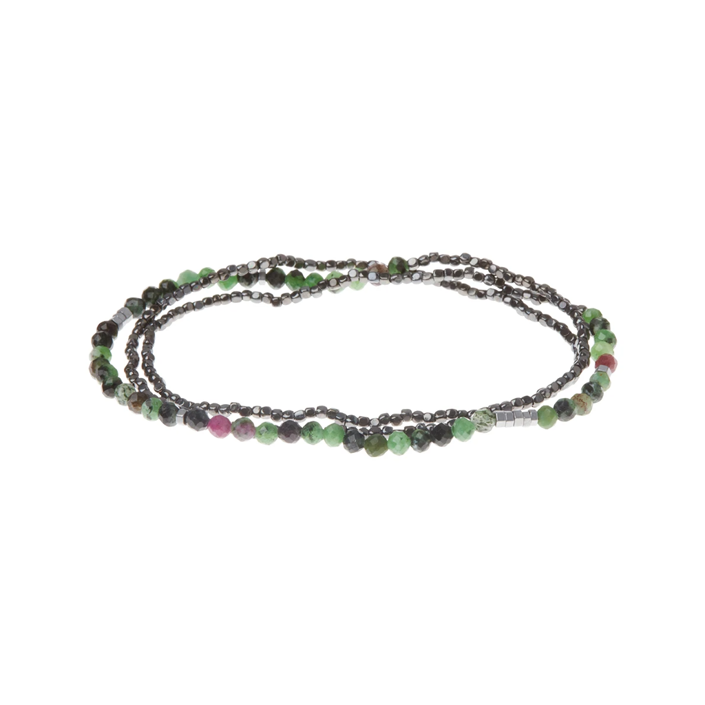 Delicate Stone Ruby Zoisite - Stone of Connection Scout Curated Wears Jewelry