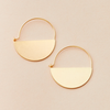 GOLD VERMEIL Refined Earring Collection - Lunar Hoop Scout Curated Wears Jewelry - Earrings