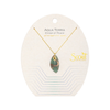 Aqua Terra/Gold Organic Stone Necklace Scout Curated Wears Jewelry - Necklaces