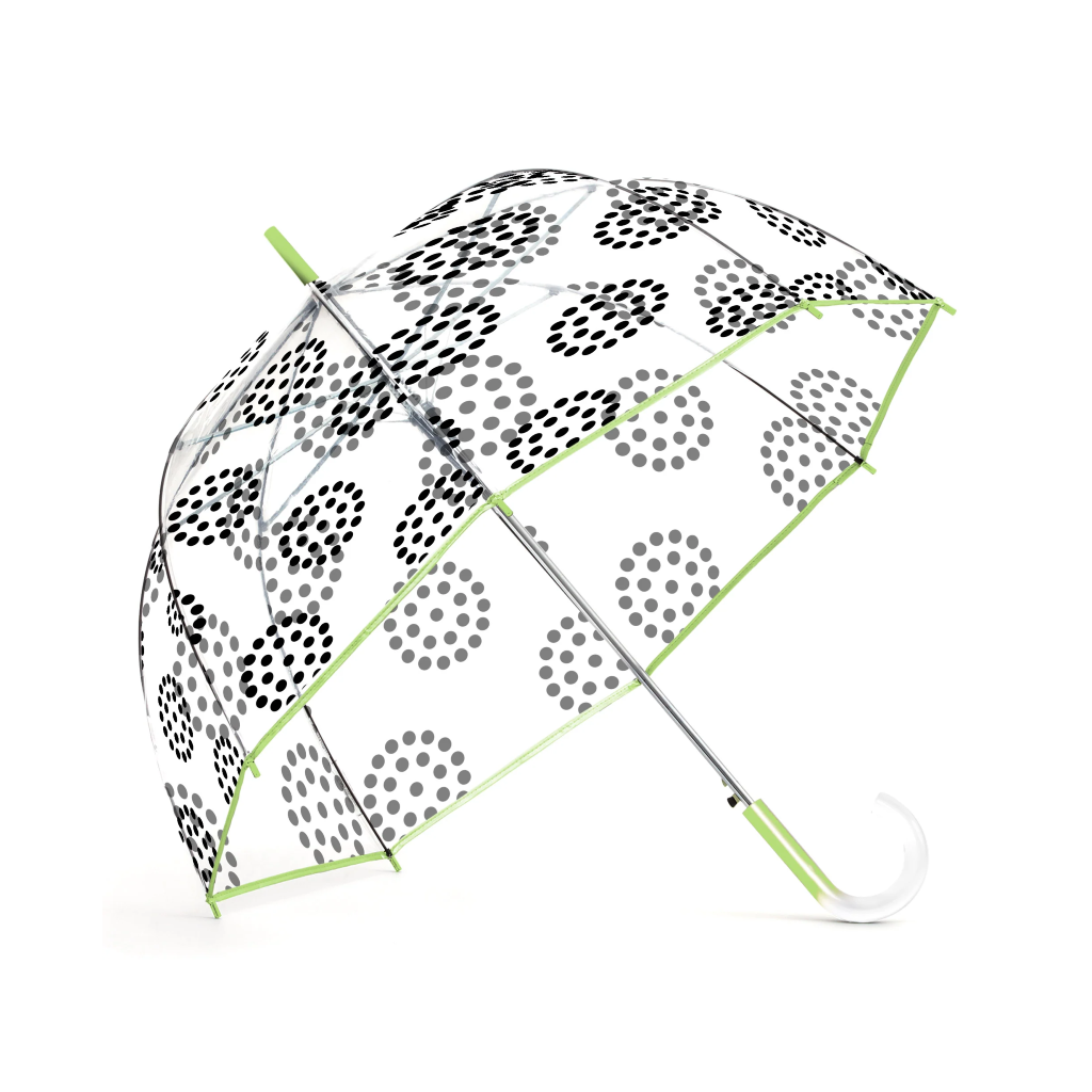 Bunch Dot Adult Bubble Stick Umbrella - Auto Open Shed Rain Apparel & Accessories - Umbrella