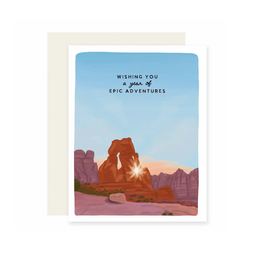 Epic Adventures Birthday Card Slightly Stationary Cards - Birthday