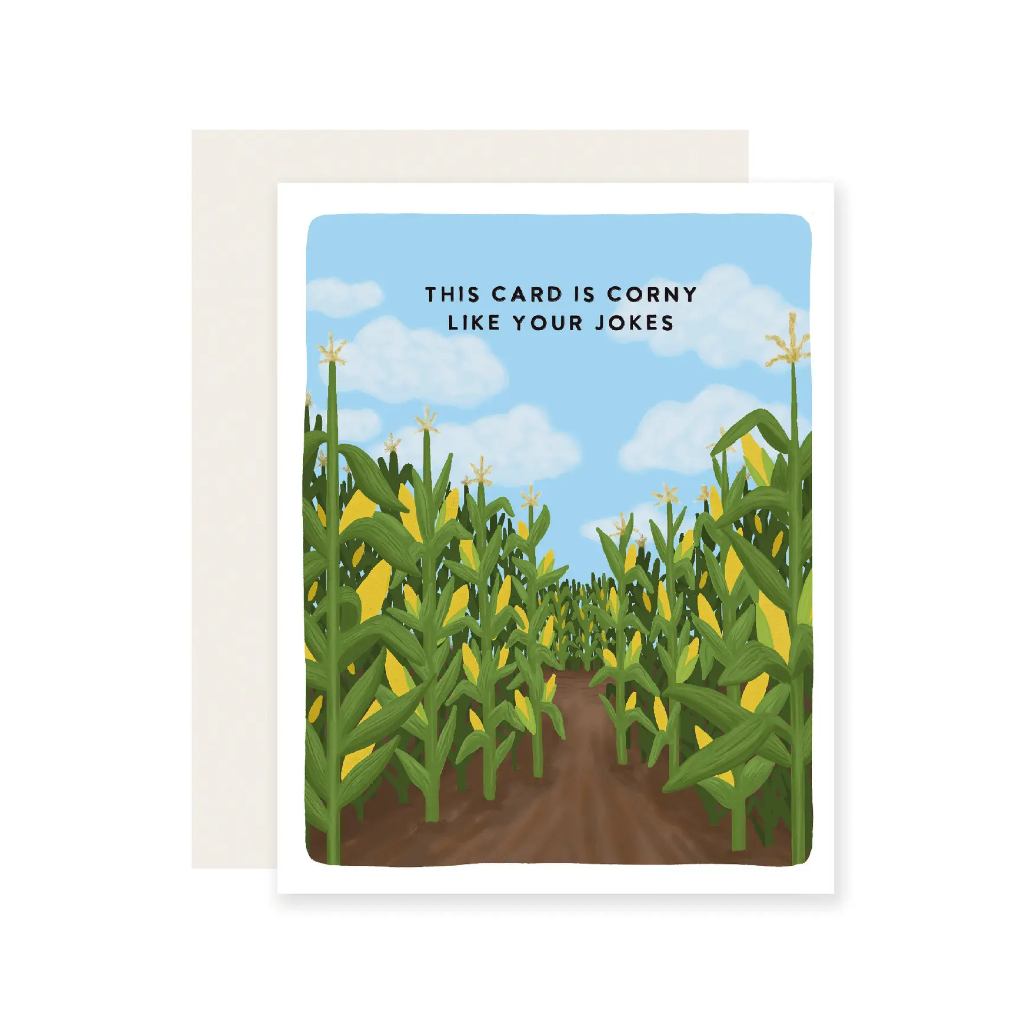 Corny Like Your Jokes Father's Day Card Slightly Stationary Cards - Holiday - Father's Day