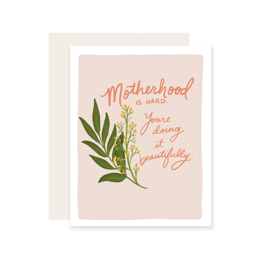 Doing It Beautifully Mother's Day Card Slightly Stationary Cards - Holiday - Mother's Day