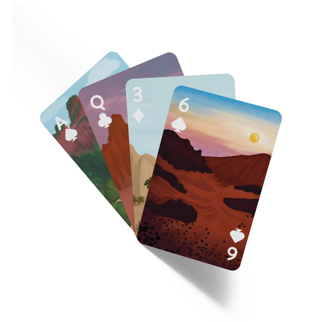 National Parks Playing Cards Slightly Stationary Toys & Games - Puzzles & Games - Playing Cards