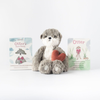 Slumberkins Pebble Otter Kin Plush and Board Book - Family Bonding Slumberkins Inc Baby & Toddler - Plush Toys