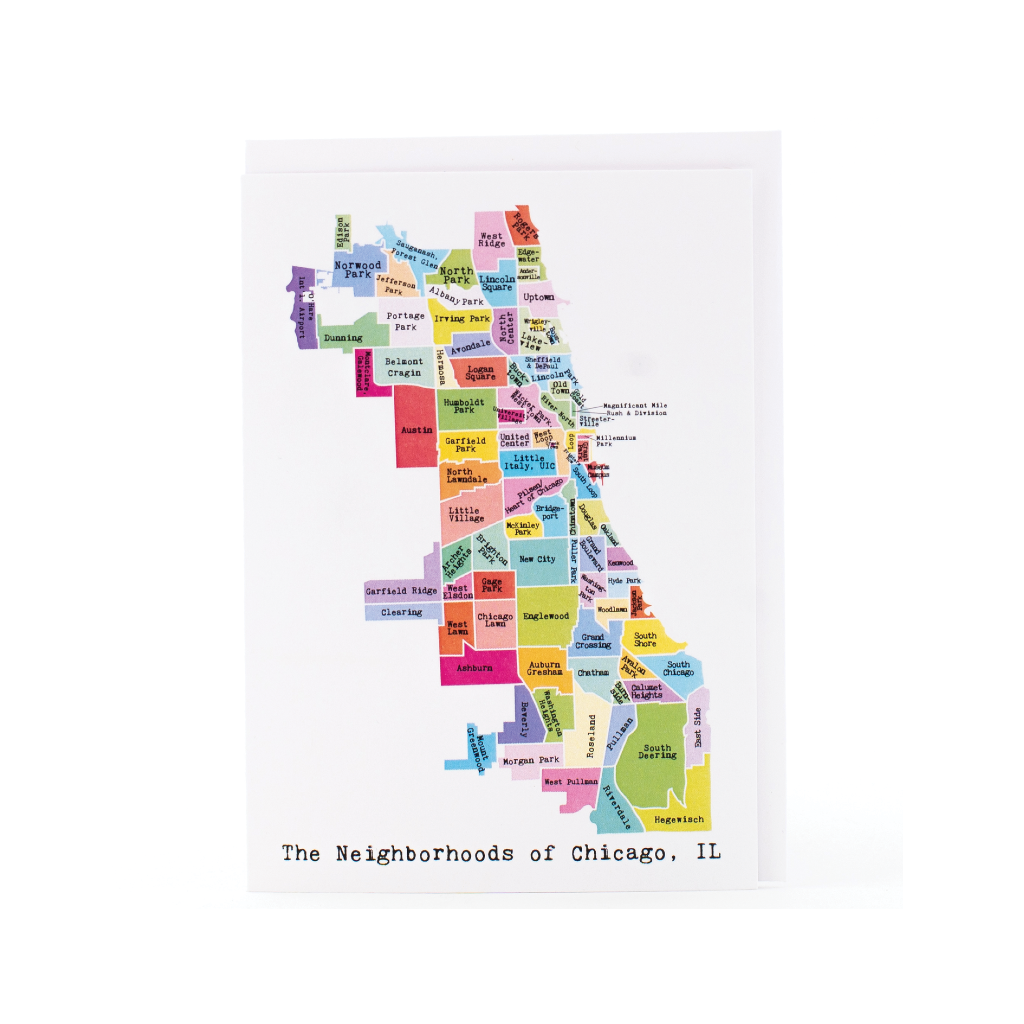 Blank Map Of Chicago
