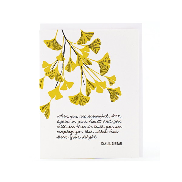 SMU CARD SYMPATHY IN YOUR HEART QUOTE Smudge Ink Cards - Sympathy