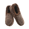CHOCOLATE / MEDIUM Snoozies Two Tone Fleece Lined Slippers - Mens Snoozies Apparel & Accessories - Slippers - Mens