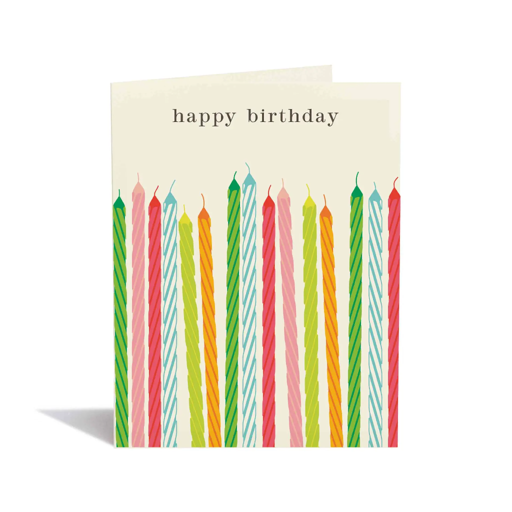 Candles Birthday Card Snow & Graham Cards - Birthday